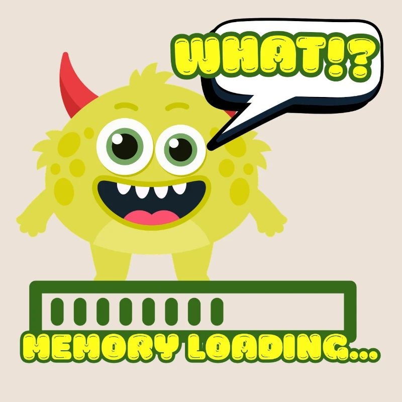 Memory Loading Monster Meme