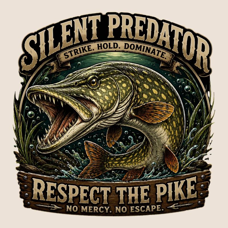 Silent Predator – Aggressives Hechtfang-Design