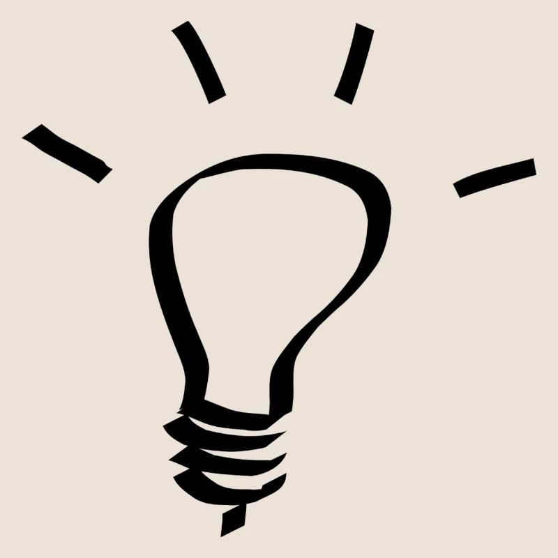 Glühbirne Idee Geschenk