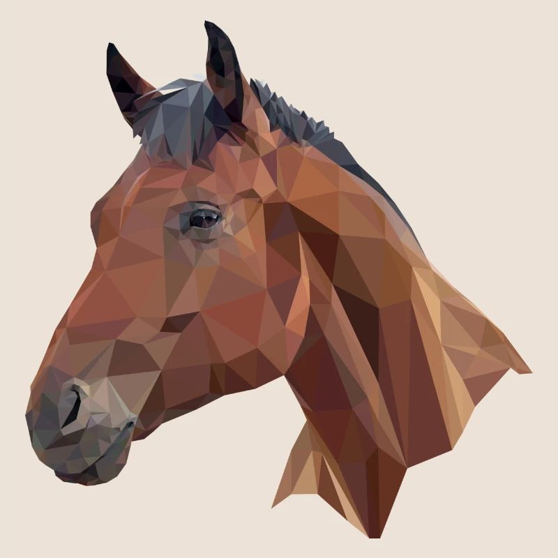 Pferd Poly