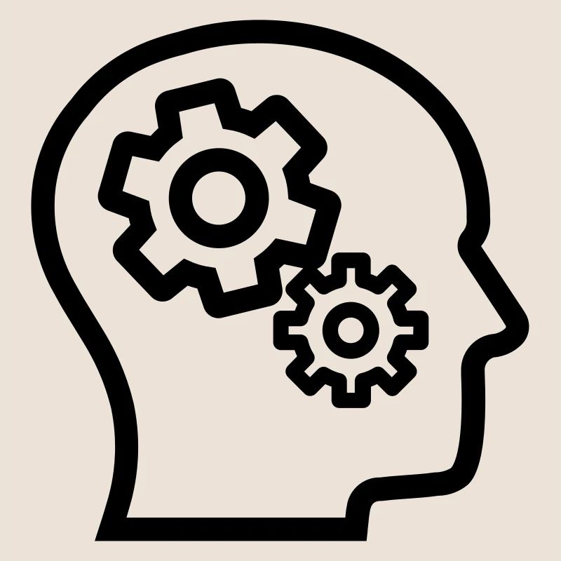 Brain, thinking, pondering, thinking