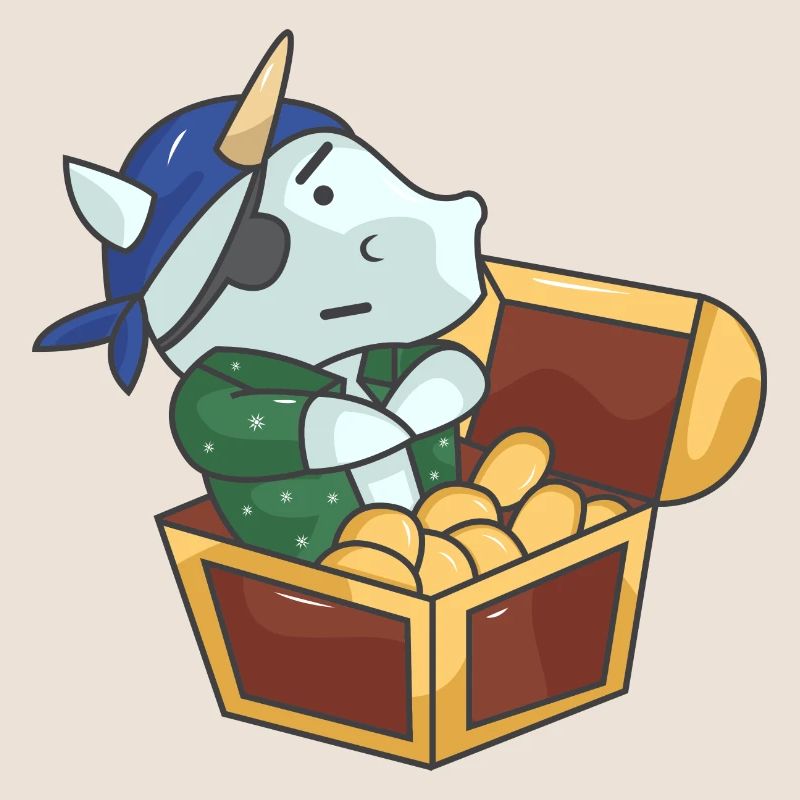 Piratenkatze Pirat Einhorn Einhörner Geschenk
