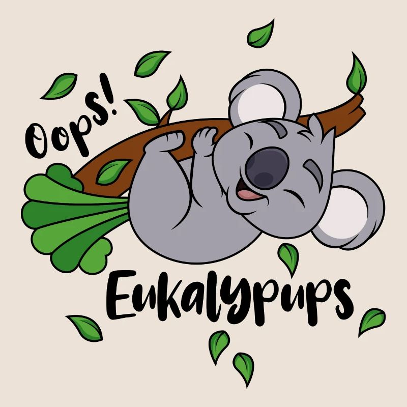 Koala Eukalyptus Oops Eukalypups Pups Tier Ast