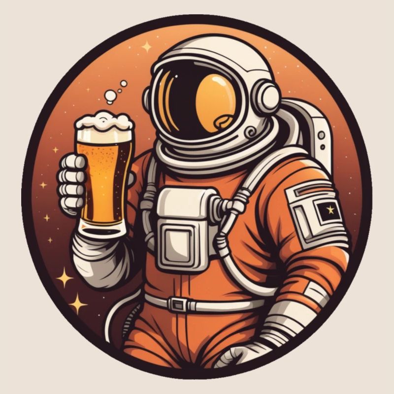 Sternenbier Astronaut