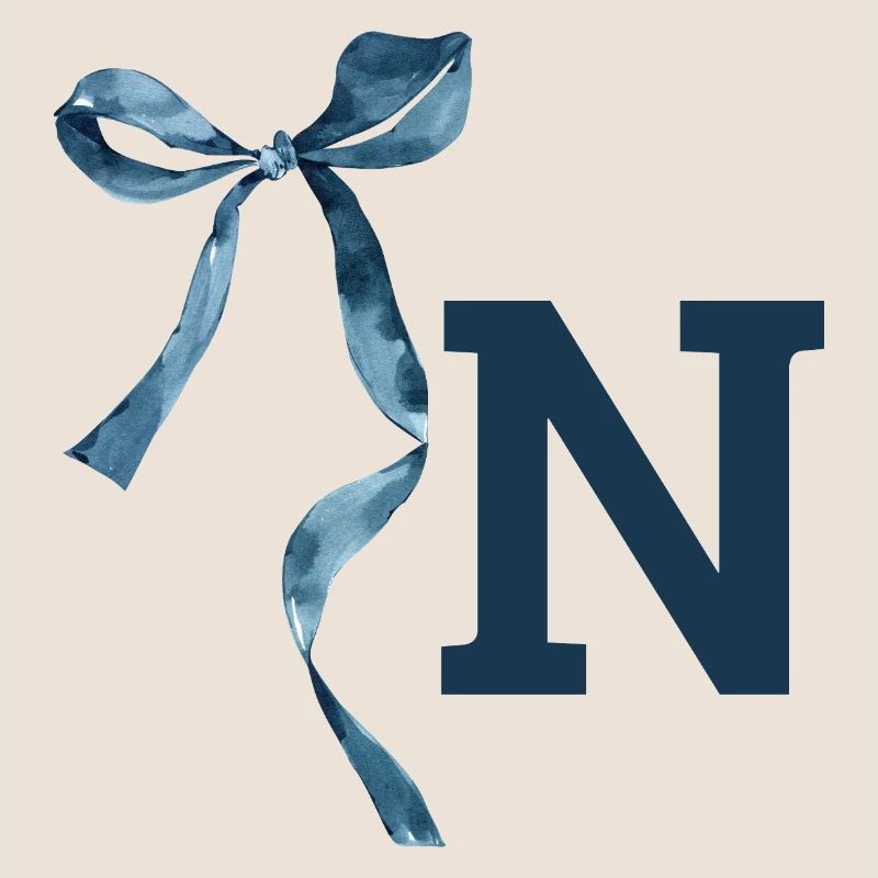 Monogramm n Geschenkidee