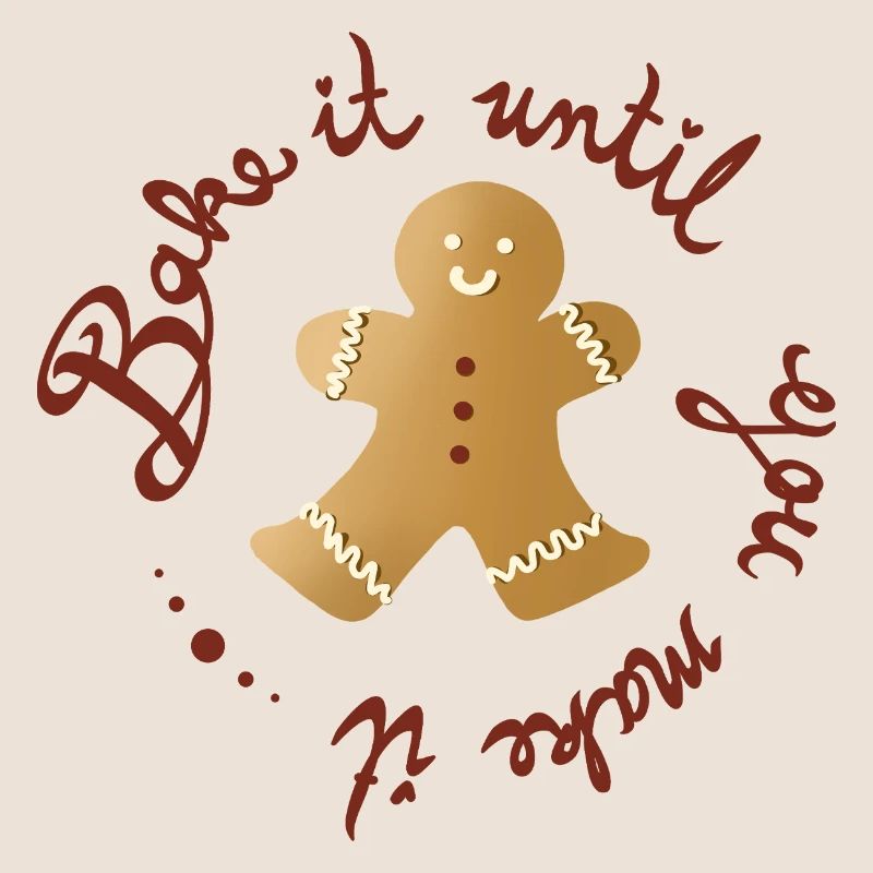 Bake It Until You Make It – Lustiger Lebkuchenmann