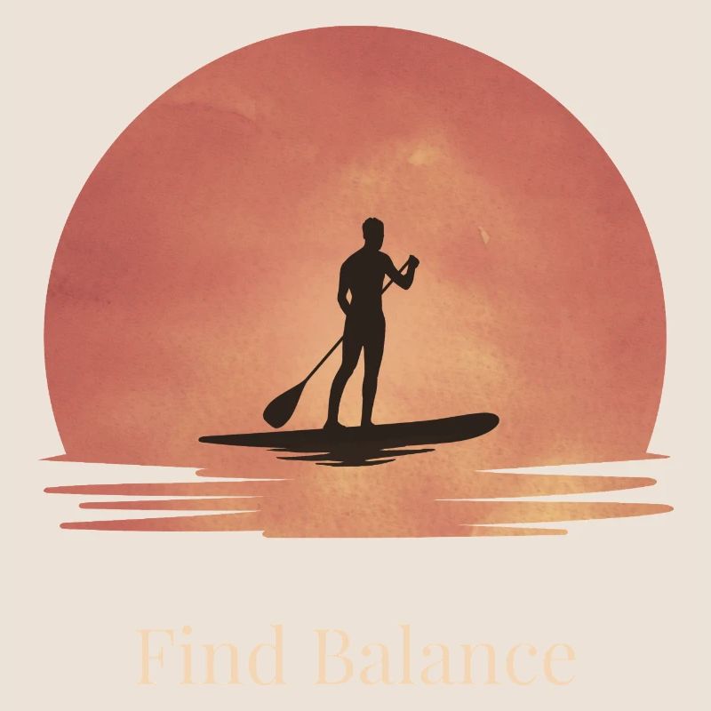 Sunset SUP – Tranquility on the water