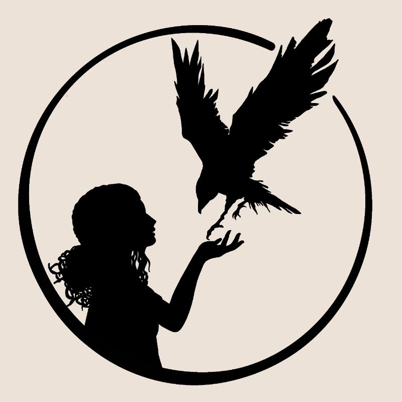 Maedchen Vogel