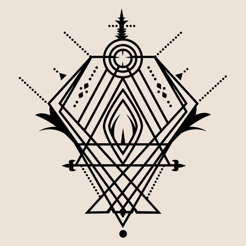 A mystical symbol