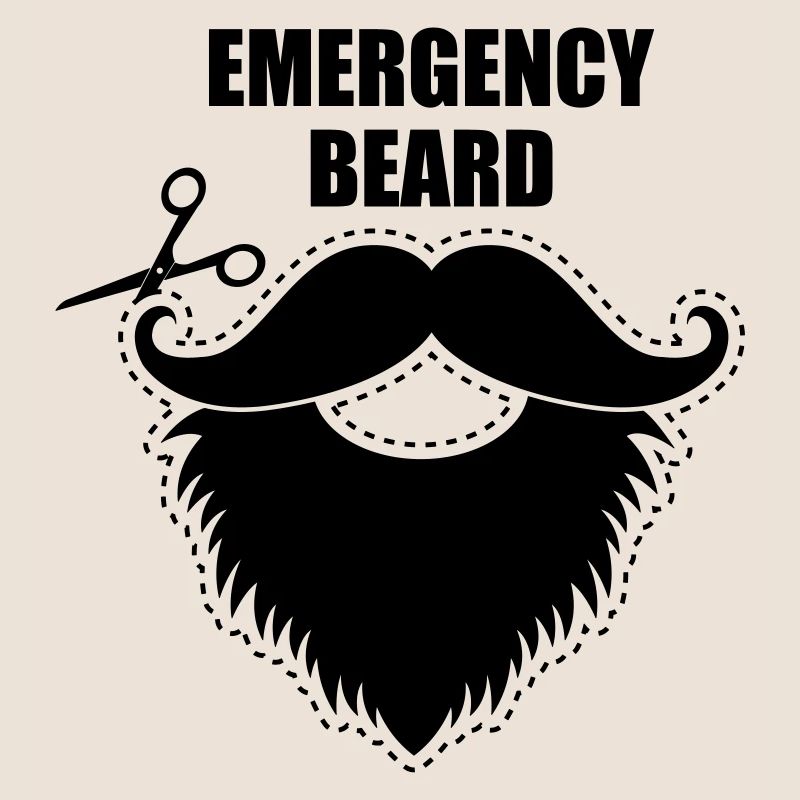 Schnurrbart Bart hipster