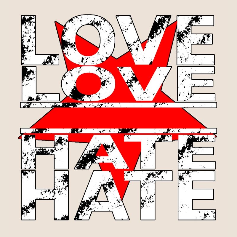 love love hate hate