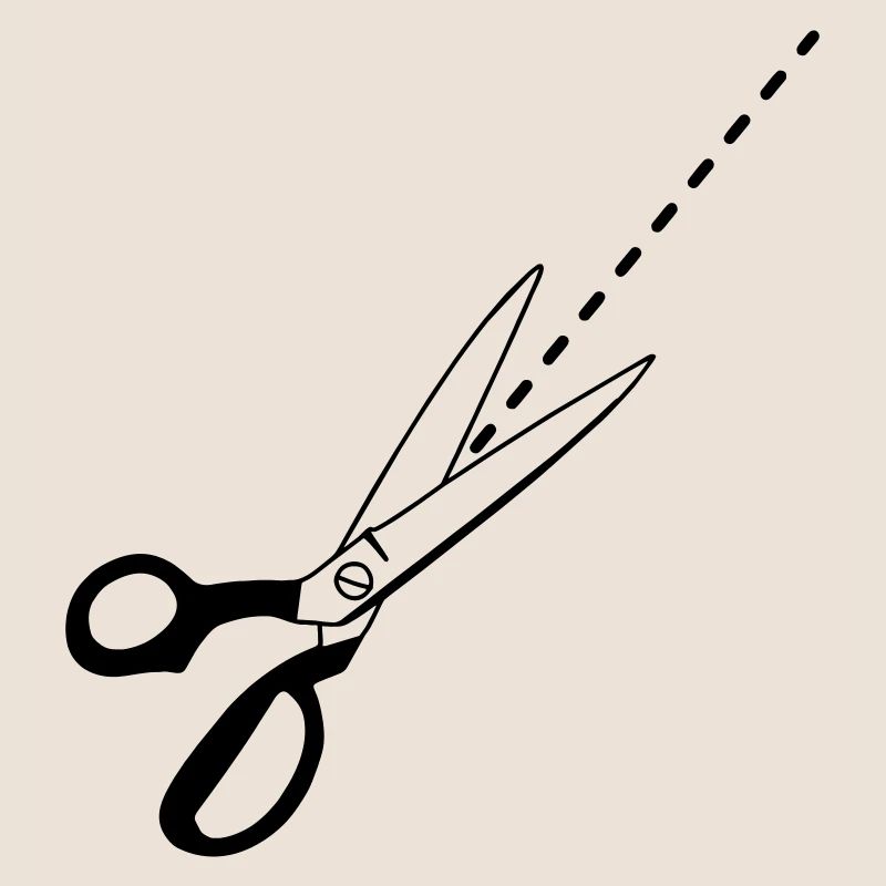 Pattern cutting logo tailor