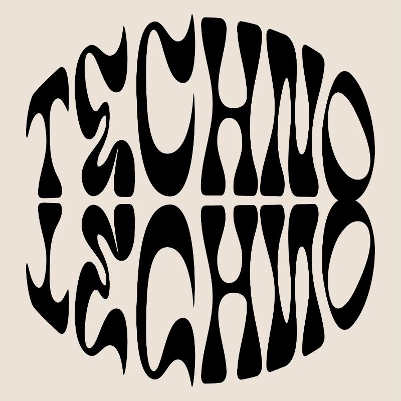 Conception de logo Techno liquid