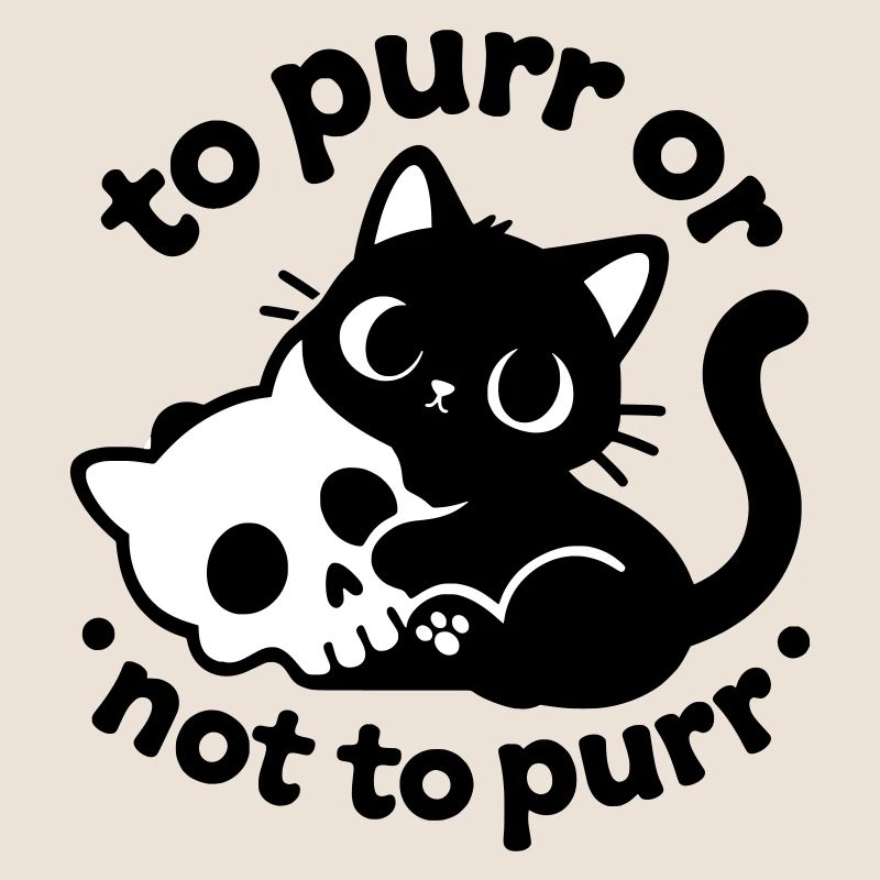 Ronronner ou ne pas ronronner | Diction du chat noir