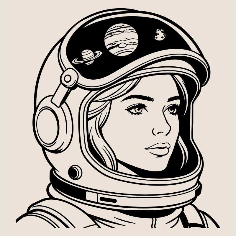 Femme de l’espace