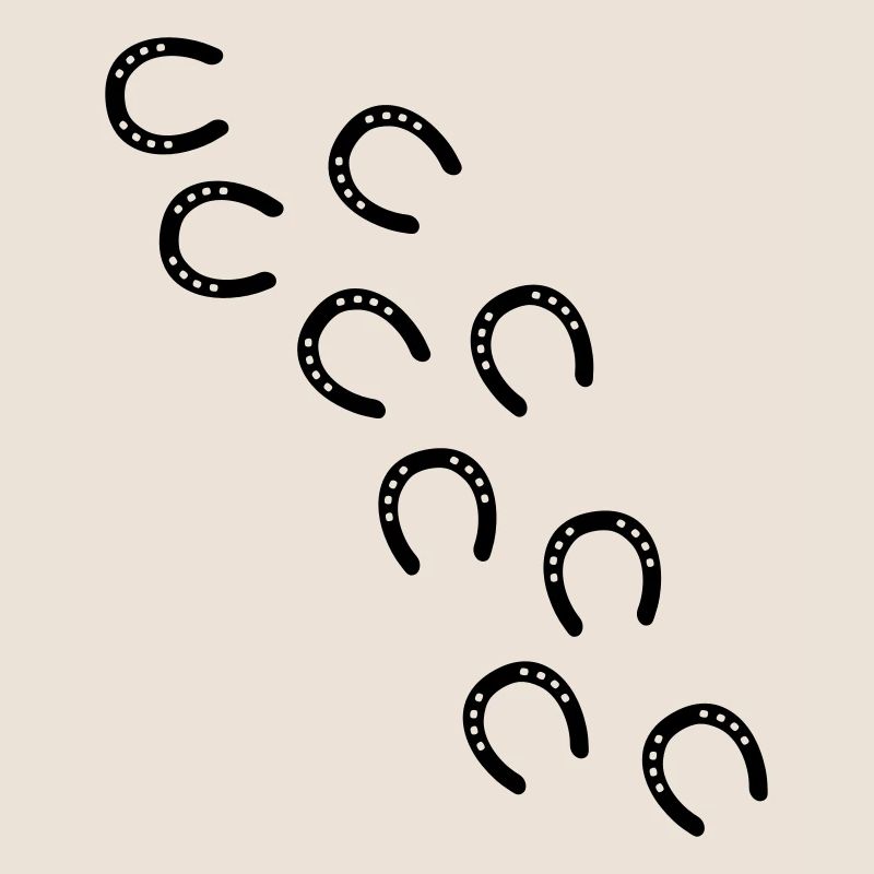footprints horse