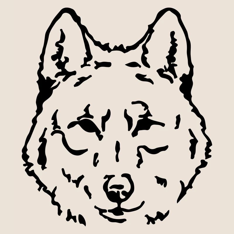 wolf face