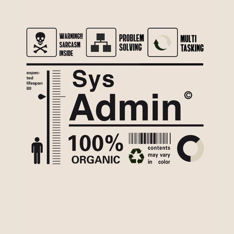 Sys Admin Penguin Computer Nerd pc Board cpu ner