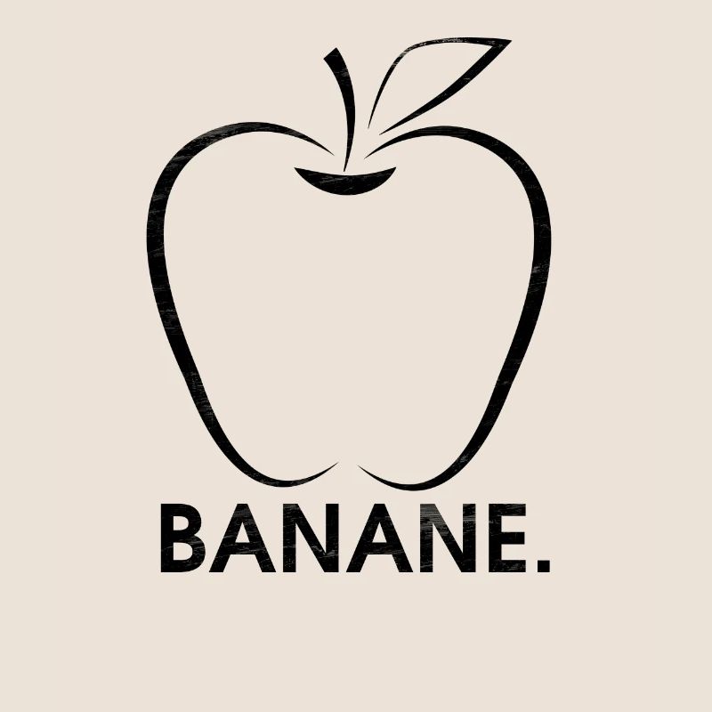 Apfel oder Banane