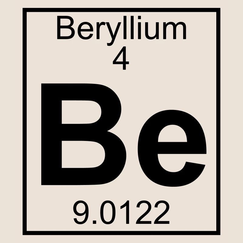 Beryllium (Be) (element 4)