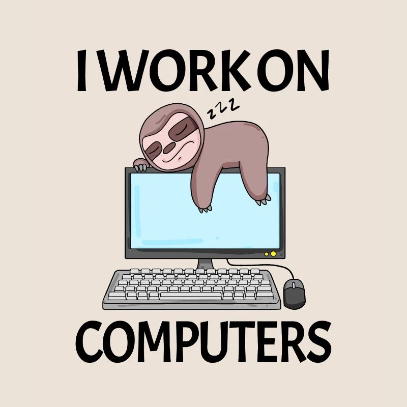 Computer Nerd Programmeur Homme Cadeau