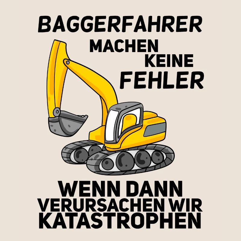 Bauarbeiter Baggerfahrer Bagger