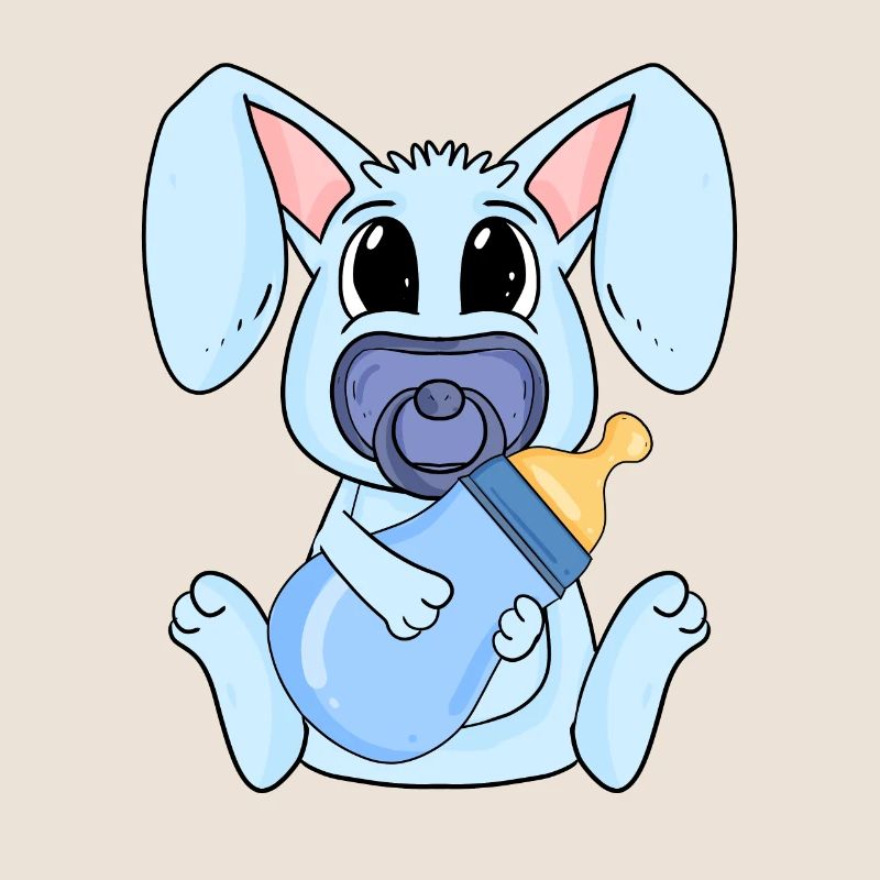 Bébé Garçon Lapin