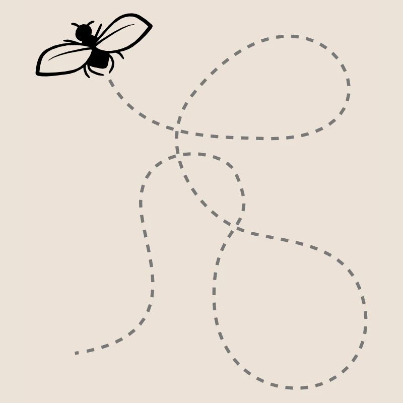 Fly Dashed Line