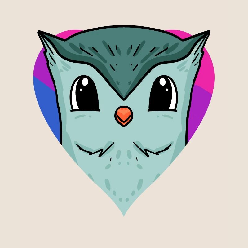 Bisexual Owl Gift