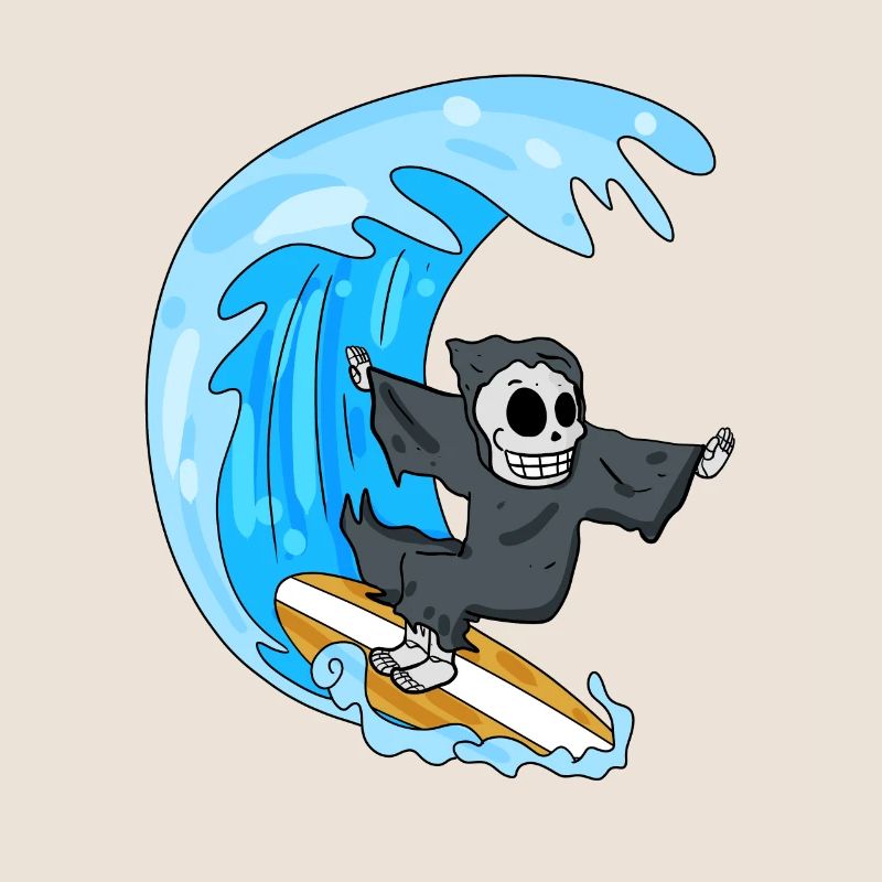 Grim Reaper Summer Surf surfboard