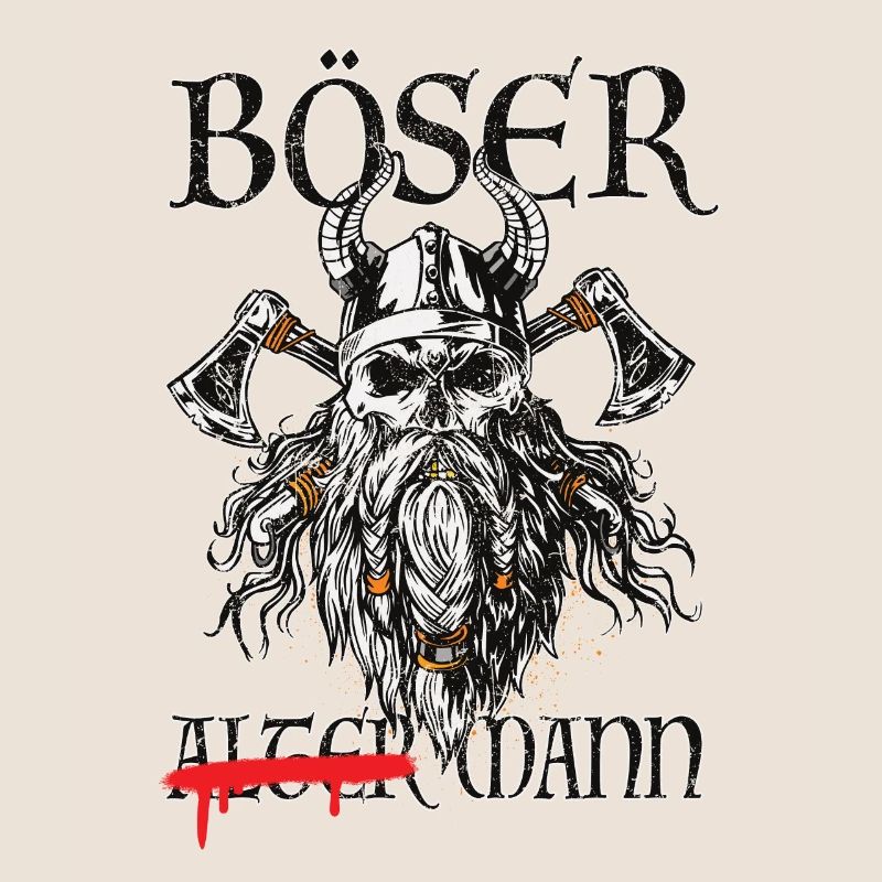 Böser Wikinger-Krieger Grafik