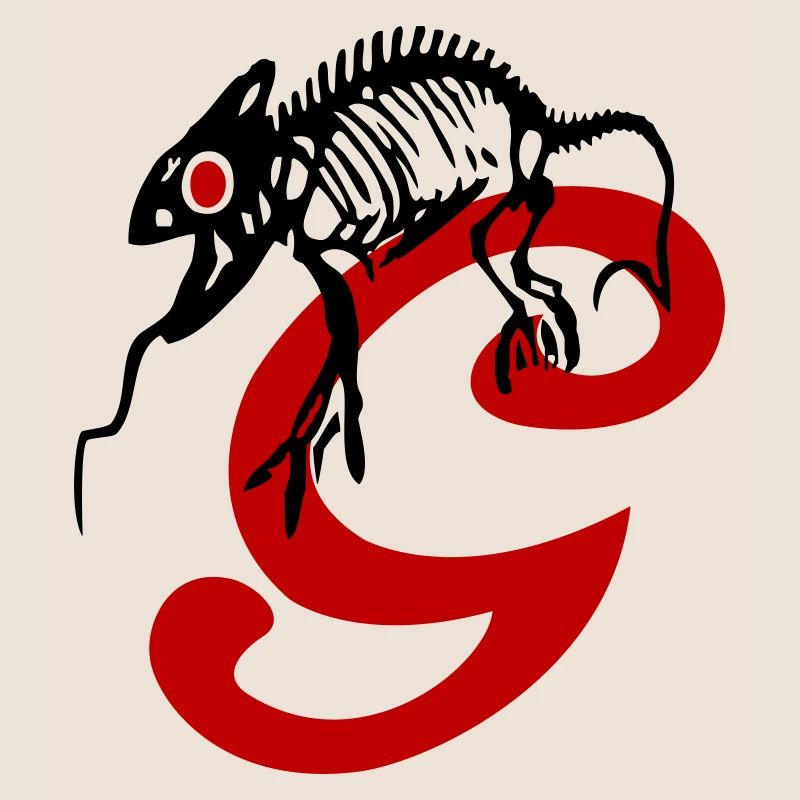 Gecko, Eidechse, Initiale