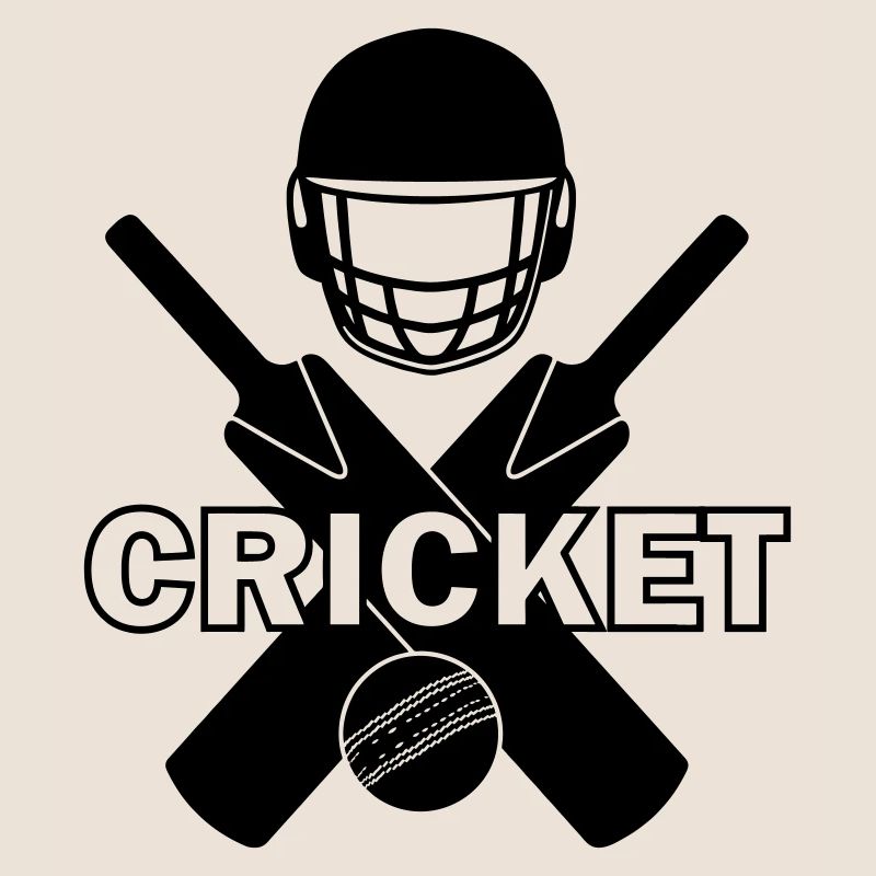 Cricket logo shadow image with text
