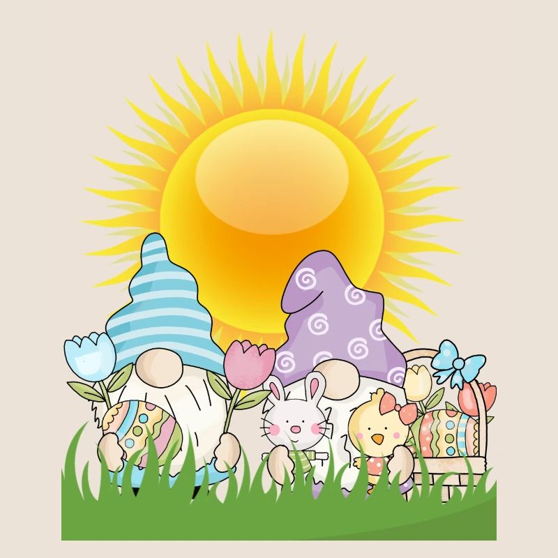 Sunny Spring Gnomes Parade