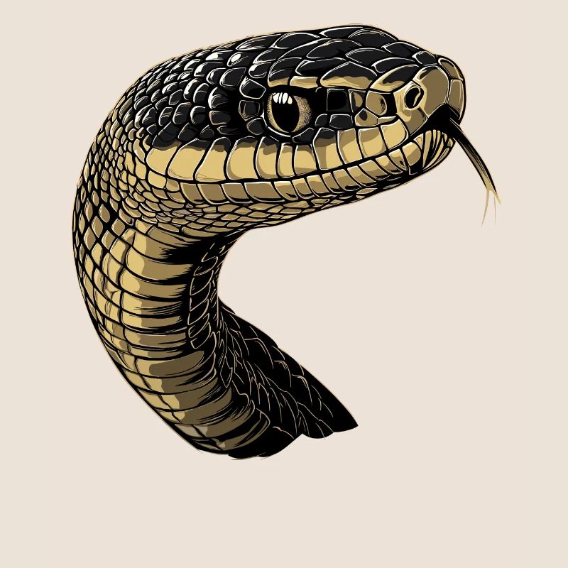 Serpent Python Cobra Mamba Serpent à sonnettes Serpent