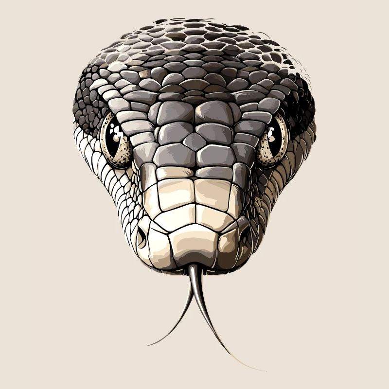 Schlange Python Kobra Mamba Klapperschlange Snake