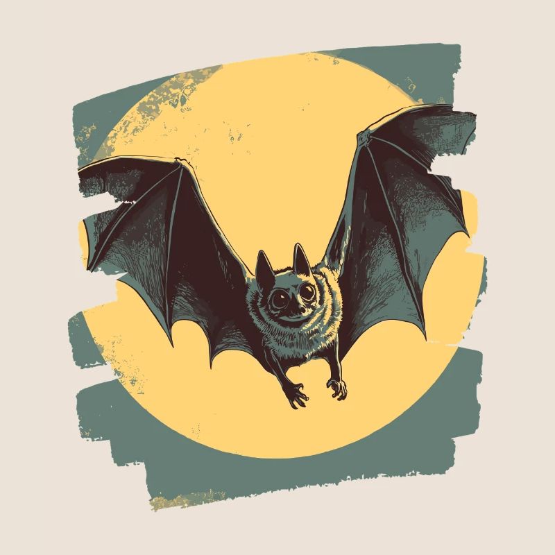 Fledermaus Retro