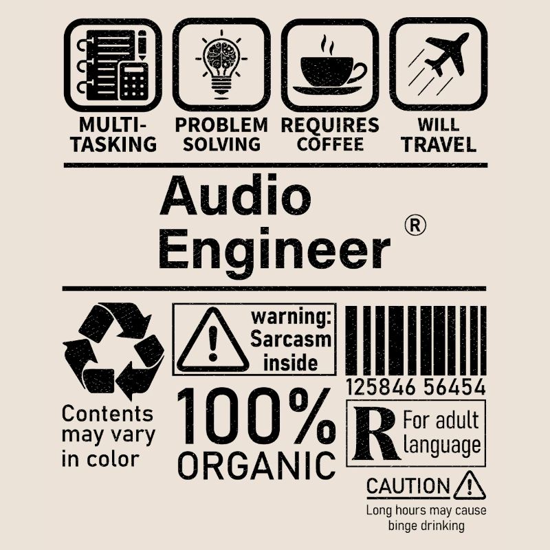 Audio Engineer multi tasking problem solving