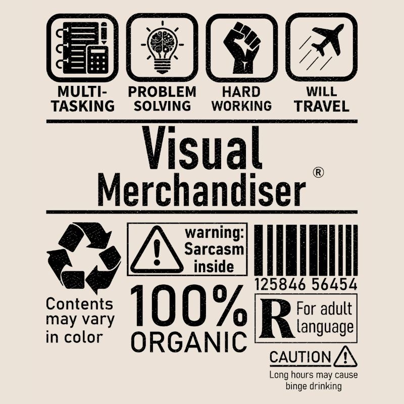 Visual Merchandiser multi tasking problem solving