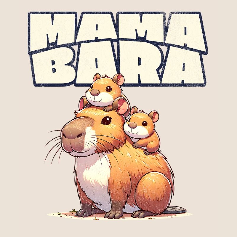 Mamabara Mutter Capybara