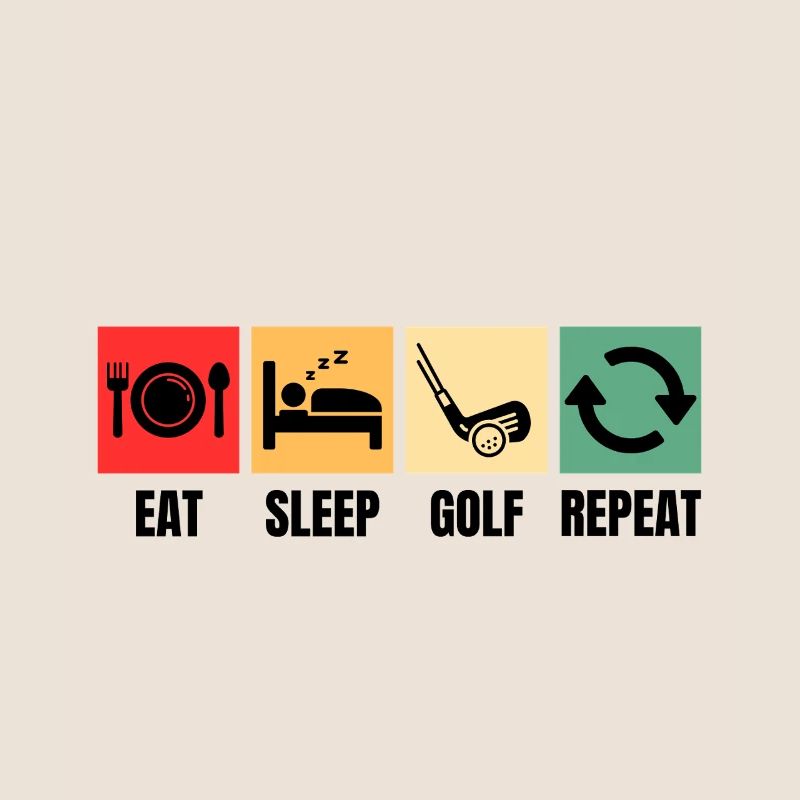 Drôle de dicton de golf pour les golfeurs
