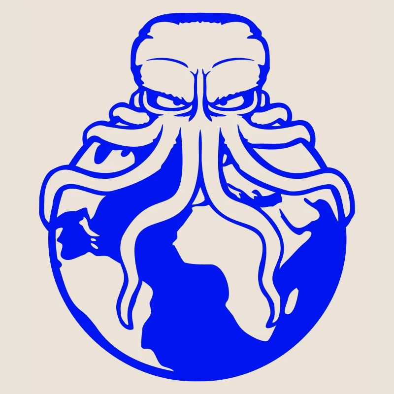 Octopus attaque Terre Géant Alien Monstre Cool