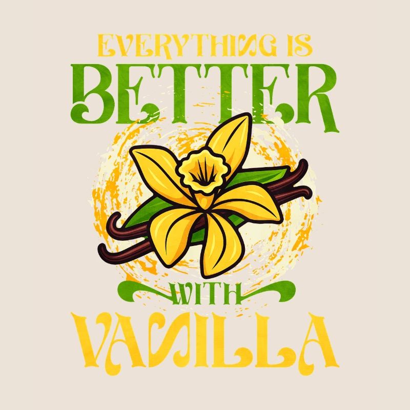Vanille mit Vanilleblume