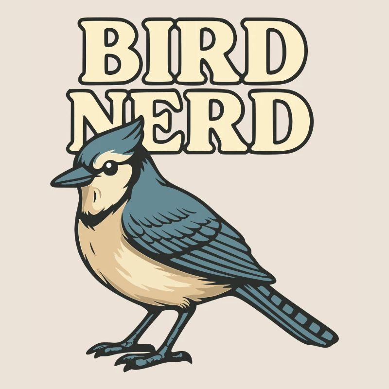 Vogel Nerd Motiv 2