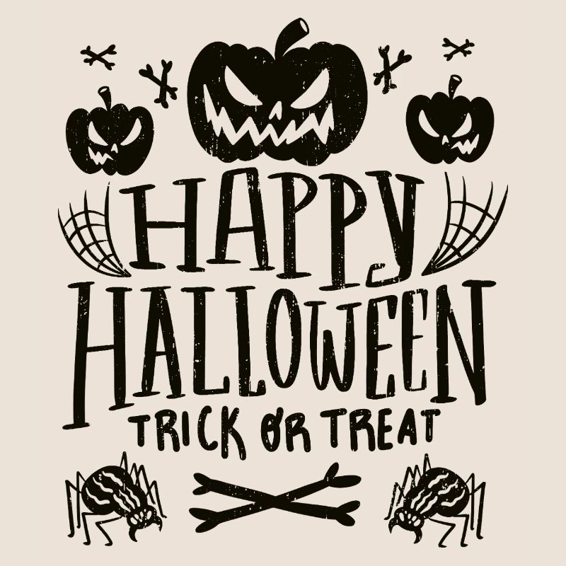 Fröhliches Halloween-Süßes oder Saures