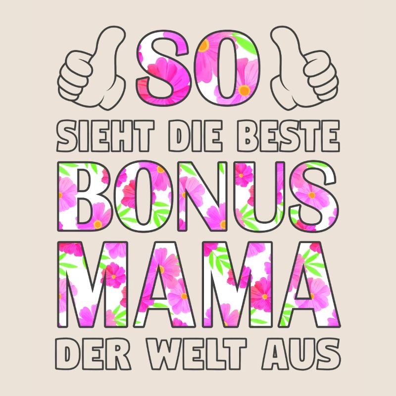 Bonus Mama Mutter Muttertag Stiefmutter Geschenk