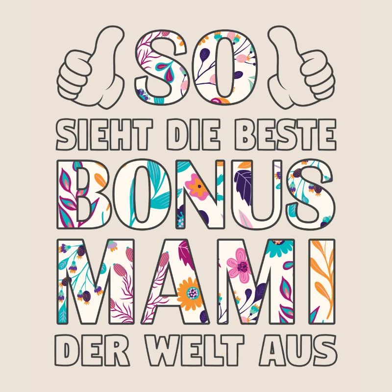 Bonus Mami beste Mama Mutter Muttertag Geschenk
