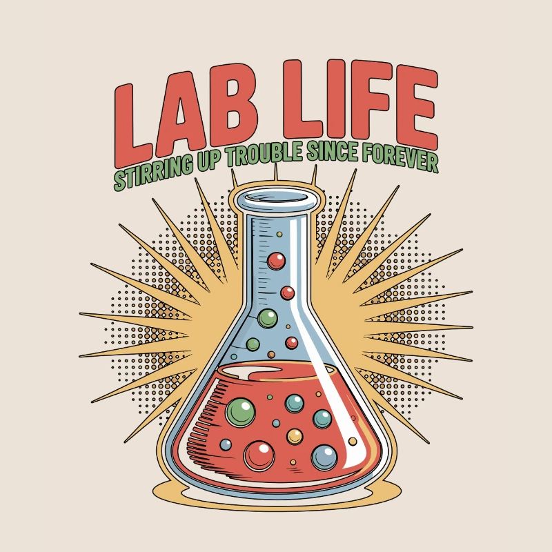 Lab Technician Lab Life Stirring Up Phlebotomist