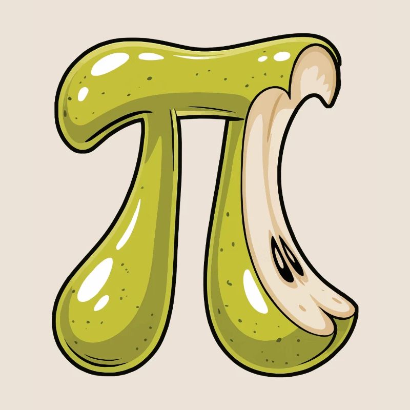 Poire Pi Vert Math