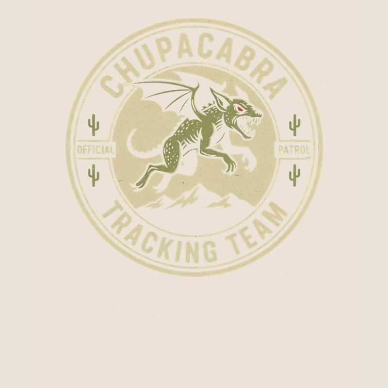 Chupacabra Pursuit Team Drôle Cryptide Chupac